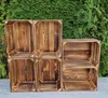 Dřevěná bedýnka 35x25x19 cm komplet 5 ks – úložný box pevný Náhled obrázku produktu 3