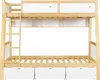 Etagenbett 90x200/120x200 cm mit 3 Rollschubladen, 2 m Produktbild-Vorschau 11