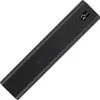 A black remote control is shown against a white background. Produktbild-Vorschau