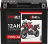 Langzeit Gel Motorradbatterie YT12B-BS 12Ah 12V Produktbild-Vorschau 4