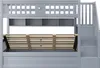 Sweiko Lit en bois 90x200CM, Sous-lit hydraulique, Escalier Voir les images du produit 8