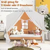 Kinderzelt mit Matte und Girlande, Kinder Spielhaus Indoor Produktbild-Vorschau 2