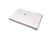 A white ceramic sink with two holes on a white background. Náhled obrázku produktu