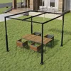 XINZI Freistehende Pergola 3×4 m mit Schiebedach, Produktbild-Vorschau 11
