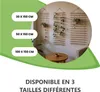 be4nature Treillis 150 x 50 cm – Filet en osier pour Voir les images du produit 3