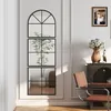 HOMCOM Nástěnné zrcadlo 60 x 180 cm třídílné, obloukové Náhled obrázku produktu 9
