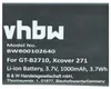 vhbw Akku kompatibel mit Samsung GT-B2710 Handy Smartphone Produktbild-Vorschau 5