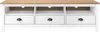 TV-Schrank Hill Weiß 158x40x47 cm Massivholz Kiefer Produktbild-Vorschau 2