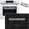 Herdset BOSCH Weiss Backofen 3D Heissluft Hydrolyse + Produktbild-Vorschau 1