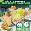 Massives Bambus Schneidebrett mit Saftrille, Produktbild-Vorschau 13