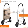Meister Einkaufstrolley Beige, 54 + 5 L Klappbarer Produktbild-Vorschau 3