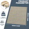 LZQ Rollrost Premium 160x200 Rolllattenrost Lattenrost bis Produktbild-Vorschau 2
