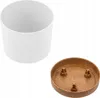 Prosperplast s.r.o. Květináč TUBO PM 19,9 cm, bílá s miskou Náhled obrázku produktu 5