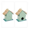 Casetta per uccelli decorativa Relaxdays, stile casa al Anteprima dell’immagine prodotto 6