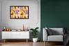 MuchoWow® MuchoWow® Gerahmtes Poster Orange - Rosa - Produktbild-Vorschau 6