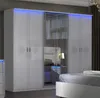 Schlafzimmer Set New Gemma in Weiß Silber Produktbild-Vorschau 4