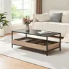 Table basse 'Belana' 100 x 48 x 39 cm Table de salon avec 2 Voir les images du produit 1