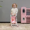 Bandits & Angels Puppenbuggy Lovely Pink-White aus Holz – Produktbild-Vorschau 4