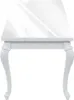 vidaXL Esstisch 179x89x81 cm Hochglanz-Weiß Produktbild-Vorschau 3