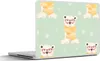 MuchoWow® Laptop Aufkleber Sticker Cover Eisbär - Produktbild-Vorschau 1