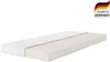A mattress is shown on a white background with a "Made in Germany" badge in the upper right corner.