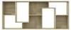 vidaXL Regál Sonoma Dub 67x24x161 cm odvodený výrobok z Náhľad obrázku produktu 7