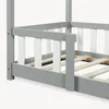 Lit bébé "Treviolo" au style maison, avec barrière de Voir les images du produit 9