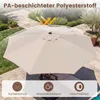 Ombrellone COSTWAY da 300 cm, ombrellone da giardino con Anteprima dell’immagine prodotto 4