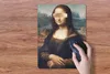 MuchoWow® Mauspad Mousepad Mona Lisa - Da Vinci - Roségold Produktbild-Vorschau 3