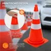 ECD Germany Pylonen groß 75 cm Verkehrshütchen Orange Produktbild-Vorschau 3