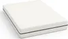 A white mattress with a black trim is shown on a white background. Podgląd zdjęcia produktu