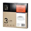 The image shows the packaging of an Adviti City LED surface-mounted downlight. Produktbild-Vorschau