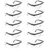 10x Schutzbrille mit Bügel, und Seitenschutz EN -166, Produktbild-Vorschau 1