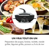 Szechuan 2-en-1Hot Pot et plaque à grillades 5l 1350 / 600 Voir les images du produit 5