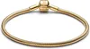 PANDORA Schlangenarmband für Damen, Moments, IP Gold Produktbild-Vorschau 3