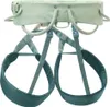 Petzl Selena Klettergurt in Pastellgrün und Dunkelgrün mit gepolsterten Beinschlaufen und mehreren Materialschlaufen Produktbild-Vorschau