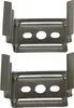 Two metal brackets are shown against a white background. Produktbild-Vorschau