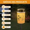 2 Stück Solar LED Grablicht wetterfest mit Erdspieß für Produktbild-Vorschau 4