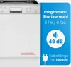 Bomann Geschirrspüler 60cm, teilintegrierte Ausführung, Produktbild-Vorschau 6