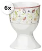 Eierbecher 6er Set Doppio Shanti Produktbild-Vorschau 1