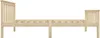 vidaXL Massivholzbett Helles Holz Kiefernholz 100x200 cm Produktbild-Vorschau 3