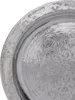 Orientální podnos Mehdia 40 cm stříbrné barvy Náhled obrázku produktu 2