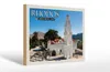 Holzschild Reise 30x20cm Rhodos Griechenland Kloster Produktbild-Vorschau 1