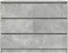 vidaXL Príborník betón sivý 100x35x76 cm materiál na báze Náhľad obrázku produktu 6