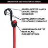 MASTER LOCK Gummi-Spannseile mit Haken [Set mit 2 Produktbild-Vorschau 4