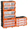 MONZANA® Kleinteilemagazin Sortimentskasten erweiterbar 72 Produktbild-Vorschau 7