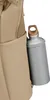 A close-up view of a water bottle in a side pocket of a backpack. Produktbild-Vorschau