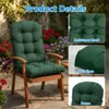 Coussins pour fauteuils à bascule d'extérieur avec sangles, Voir les images du produit 2