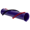 A purple vacuum cleaner roller brush with red bristles and a black band, displayed against a white background. Produktbild-Vorschau