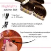 hair2heart Tape Extensions Cheveux humains bouclés - 10 Voir les images du produit 9